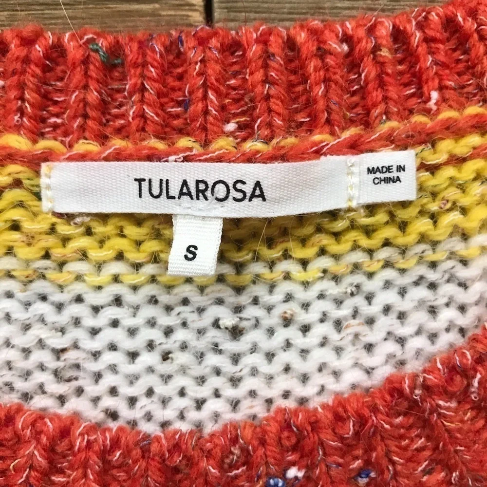 Tularosa Veni Crew Stripe Sweater